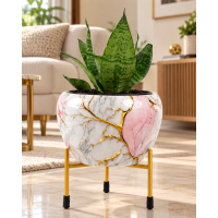 Orchid pot with stand plant pot with Stand