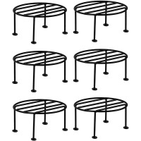 Set of 6 Iron plant stand pot Stand