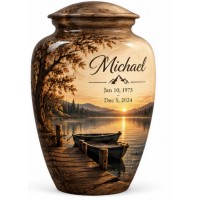 Memorial urn customized personalized